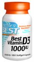 Best Vitamin D (1000IU 180  softgels) Doctor's Best