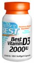 Best Vitamin D3 (2000IU 180  softgels) Doctor's Best