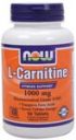 L-Carnitine 1000 mg (50 Tabs) NOW Foods