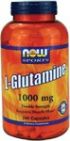 L-Glutamine (240 capsules-1000mg) NOW Foods