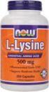 L-Lysine 500 mg (250 Caps) NOW Foods