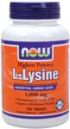 L-Lysine 1,000 mg (100 Tabs) NOW Foods