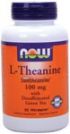 L-Theanine, 100 mg Suntheanine (90 vcaps) NOW Foods