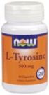 L-Tyrosine 500 mg (60 Caps) NOW Foods