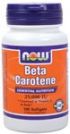 Beta Carotene 25,000 IU (100 Softgels) NOW Foods
