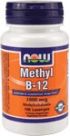 Brain B-12 Methylcobalamine (1,000 mcg 100 Lozenges) NOW Foods