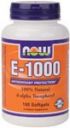 Vitamin E-1000  (100 Gels) NOW Foods