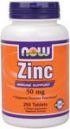 Zinc  50 mg  (250 tabs) NOW Foods