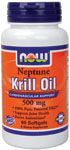 Neptune Krill Oil (60 softgels 500 mg) NOW Foods