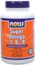 Super Omega 3-6-9 (180 softgels 1200  mg) NOW Foods