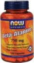 Beta-Alanine 750 mg (120 Capsules) NOW Foods