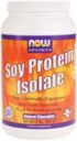Soy Protein Isolate (Natural Chocolate) (2 lbs.) NOW Foods