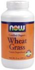 Organic Wheat Grass Powder (9 oz) NOW Foods