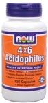 Acidophilus 4 X 6  Billion (120 Caps) NOW Foods