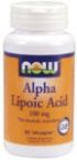 Alpha Lipoic Acid (60 Vcap 100 mg) NOW Foods