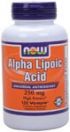 Alpha Lipoic Acid (120 Vcap 250 mg) NOW Foods
