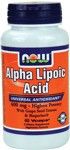Alpha Lipoic Acid (60 Vcap 600 mg) NOW Foods