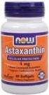 Astaxanthin (4mg, 60 softgels) NOW Foods