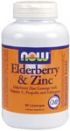 Elderberry-Zinc Lozenges (90 lozenges) NOW Foods