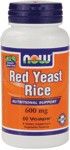 Red Yeast Rice Extract (60 Vcaps 600 mg) NOW Foods