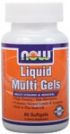 Liquid Multi Gels (60 Softgels) NOW Foods
