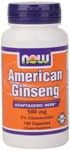 American Ginseng 5% Ginsenoside (100 Caps) NOW Foods