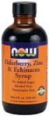 Elderberry, Zinc & Echinacea Syrup (4 fl. oz (120 mL)) NOW Foods