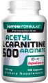 Acetyl L-Carnitine Arginate (500 mg 100 capsules) Jarrow Formulas