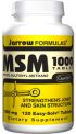 MSM 1000 (1000 mg 120 tablets) Jarrow Formulas