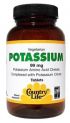 Potassium 99mg (100 tablets) Country Life