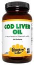 Cod Liver Oil Softgels (250 Softgel) Country Life