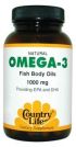 Omega-3 1000mg (100 Softgel) Country Life