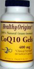 CoQ10 Gels 400mg (60 Gels) Healthy Origins