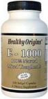 Vitamin E 1000 IU (120 Gels) Healthy Origins