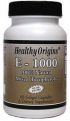 Vitamin E 1000 IU (60 Gels) Healthy Origins