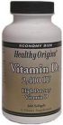 Vitamin D 2400 IU (360 Gels) Healthy Origins
