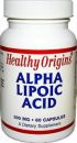 Alpha Lipoic Acid 300mg (60 capsules) Healthy Origins