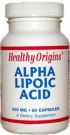 Alpha Lipoic Acid 600mg (60 capsules) Healthy Origins