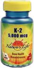 K2 5,000 Vitamin K Nature's Life