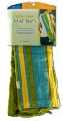 Retro Stripe Yoga Mat Bag -  (Fern- Blue- Yellow) Gaiam Yoga