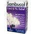 Black Elderberry Cold & Flu Relief (30 tablets) Sambucol