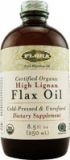 High Lignan Flax Oil, certified organic (8.5 oz)* Flora