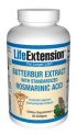 Butterbur Extract with Standardized Rosmarinic Acid (60 softgels)* Life Extension