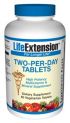 Two-Per-Day Tablets (60 vegetarian tablets)* Life Extension