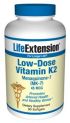 Low-Dose Vitamin K2 Menaquinone-7 (MK-7) (90 softgels)* Life Extension