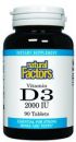 Vitamin D3 (2000 IU 90 tablets)* Natural Factors