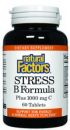 Stress Formula- Vitamin B (25 mg) & Vitamin C (1000 mg)  (60 tablets)* Natural Factors