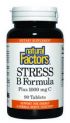 Stress Formula- Vitamin B (25 mg) & Vitamin C (1000 mg)  (90 tablets)* Natural Factors