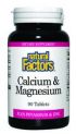 Calcium & Magnesium (350+175 mg 90 tablets)* Natural Factors