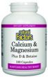 Calcium & Magnesium (350+175 mg 180 tablets)* Natural Factors